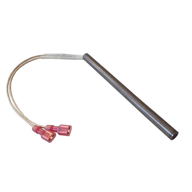 An original NEMAXX glow igniter of stainless steel AISI 321, 10 millimetres diameter and 150 millimetres long