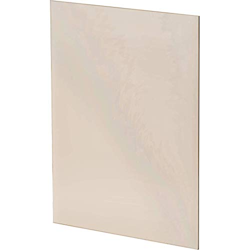 A 260 by 280 millimetre glass ceramic stove pane with three metres of flat 10 by 3 millimetre sealing tape
