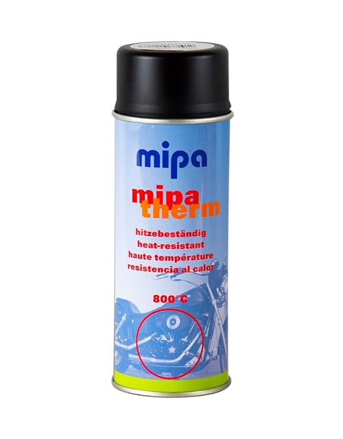 A 400 millilitre aerosol of black heat-resistant stove lacquer rated to 800 degrees